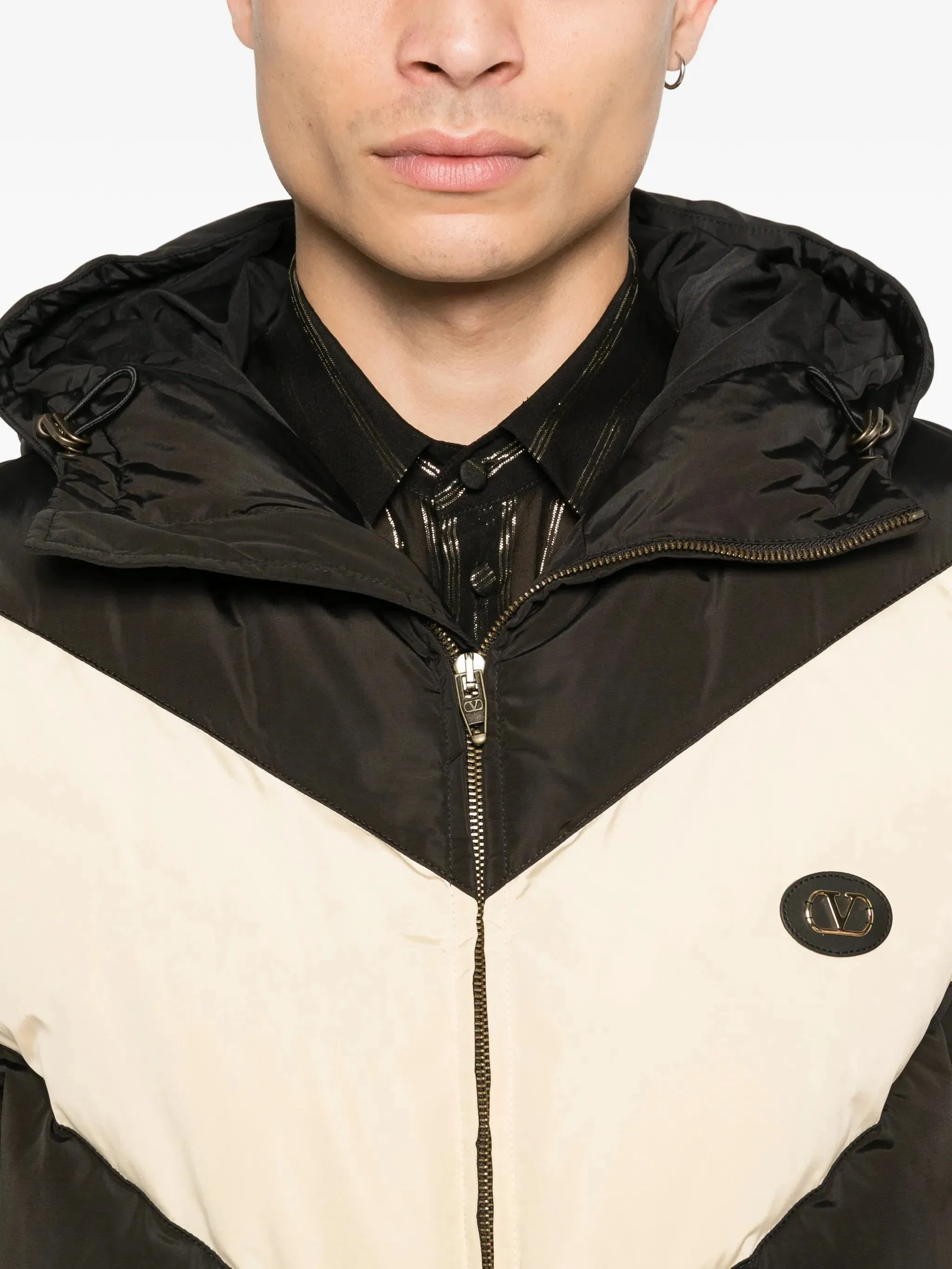BLACK POLYAMIDE DOWN JACKET sold by Lord & Taylor product image thumbnail 2