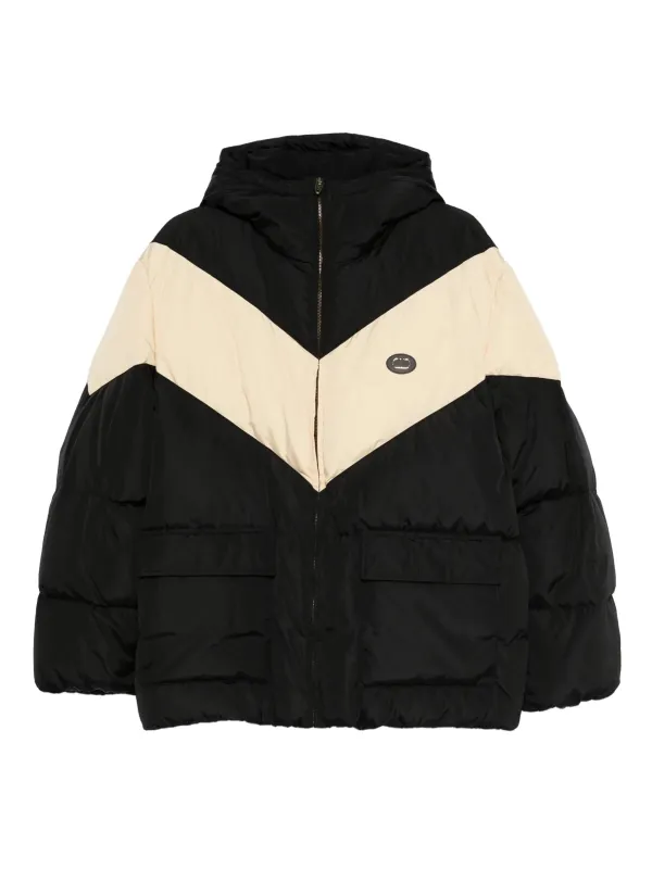 BLACK POLYAMIDE DOWN JACKET made by Valentino