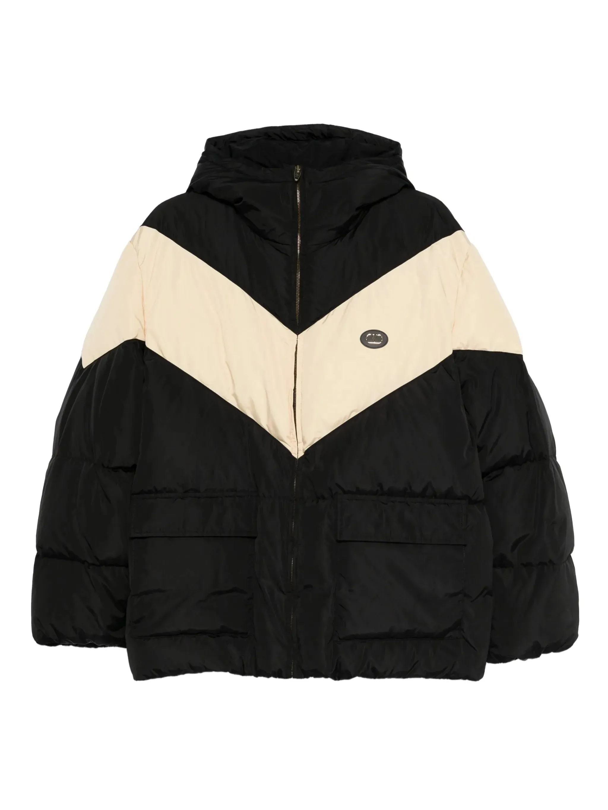 BLACK POLYAMIDE DOWN JACKET sold by Lord & Taylor