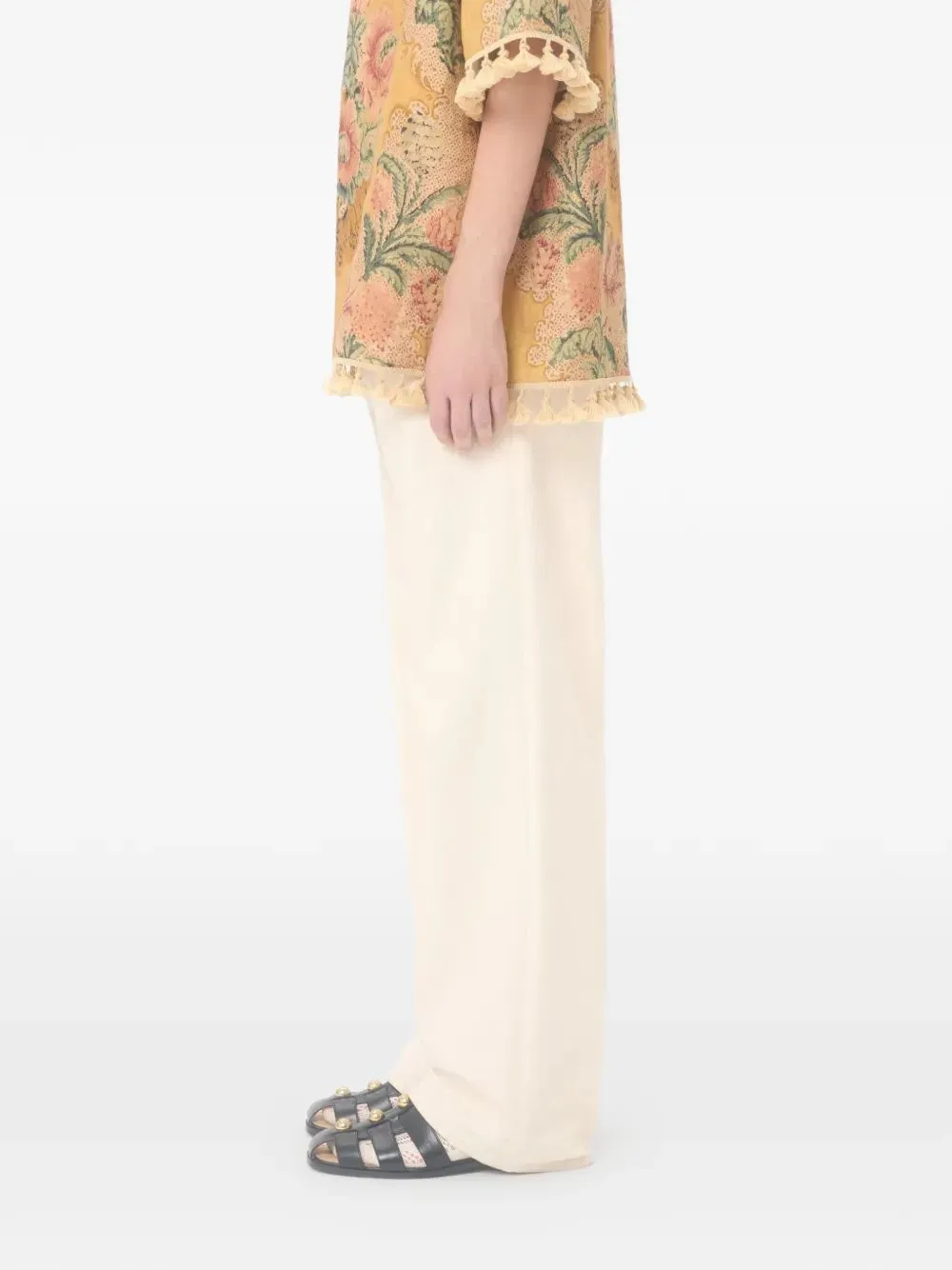 NUDE NEUTRALS COTTON DENIM 5 POCKETS sold by Lord & Taylor product image thumbnail 5