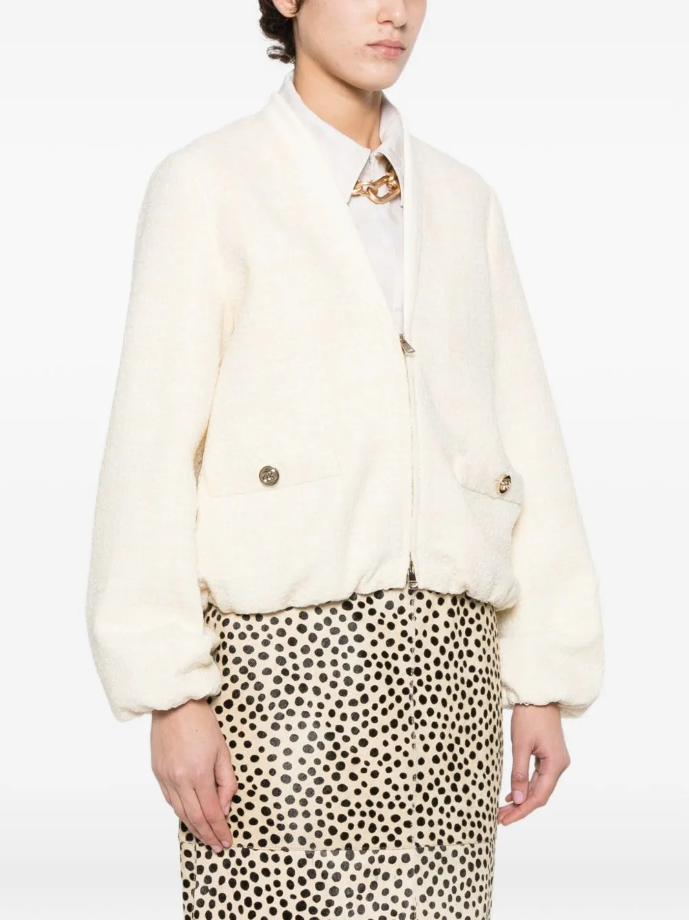 JACKET CHECK COTTON TWEED sold by Lord & Taylor product image thumbnail 5