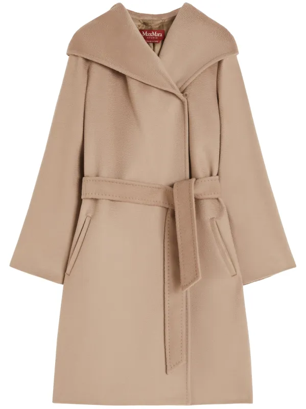 BROWN WOOL VISCOSE DOUBLE BREASTED sold by Lord & Taylor