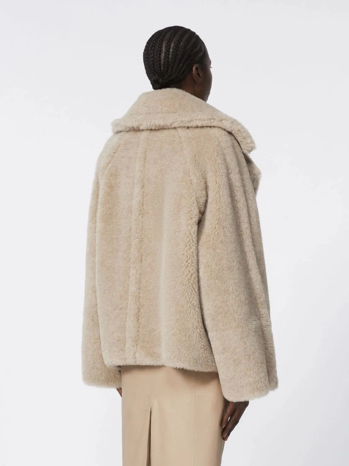 NUDE NEUTRALS ALPACA CASHMERE OVERSIZED sold by Lord & Taylor product image thumbnail 4