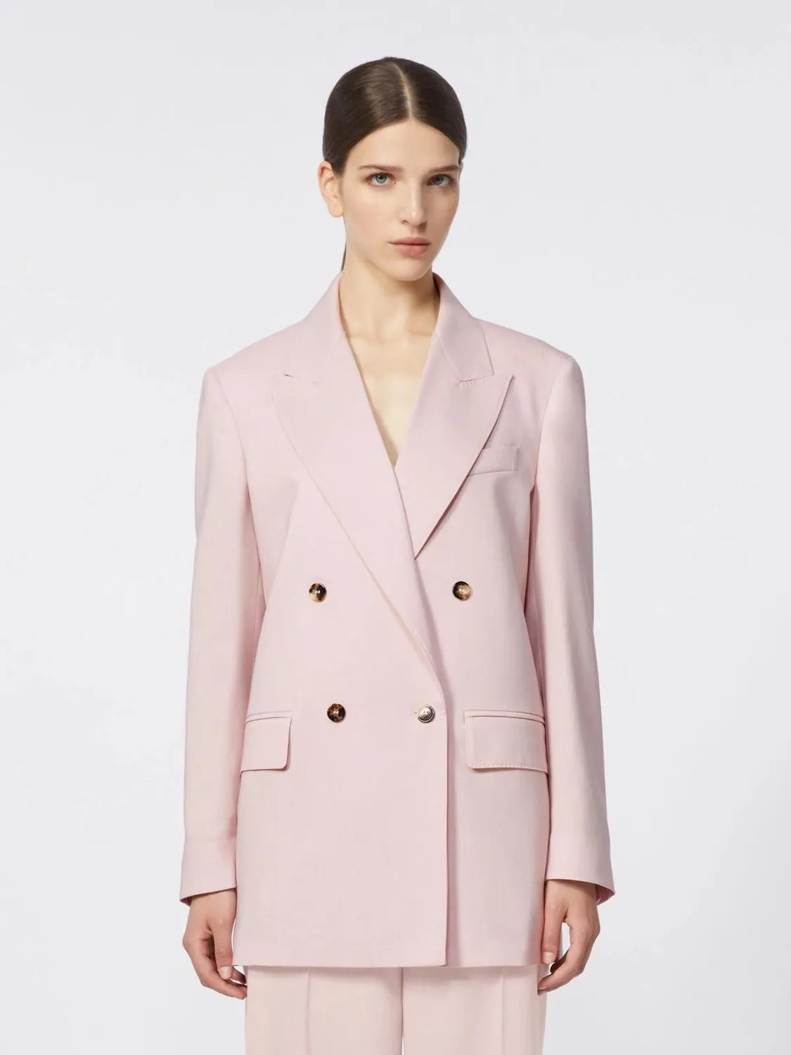 PINK PURPLE WOOL MOHAIR BLAZER sold by Lord & Taylor product image thumbnail 3