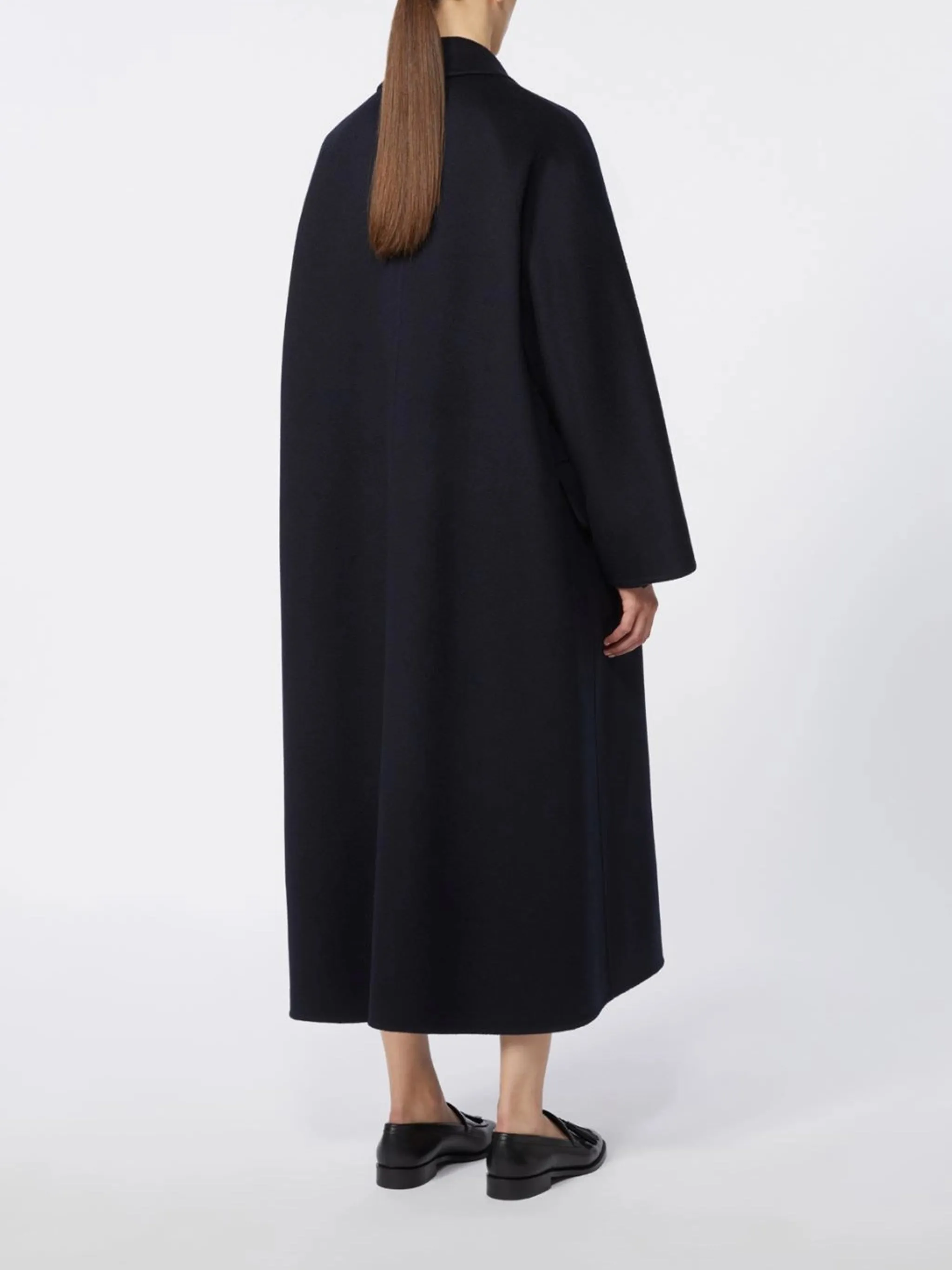 BLUE CASHMERE OVERSIZED COAT sold by Lord & Taylor product image thumbnail 3
