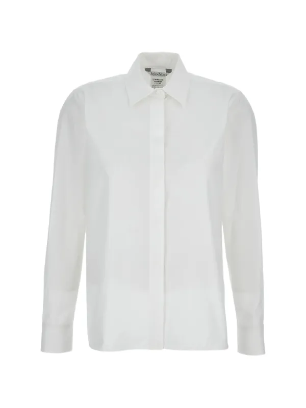 WHITE COTTON PLAIN SHIRT sold by Lord & Taylor
