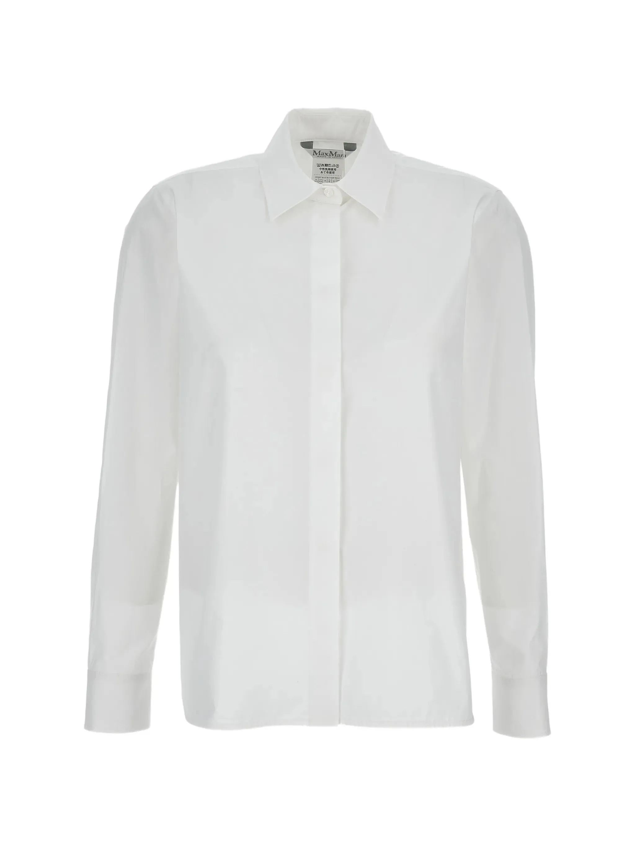 WHITE COTTON PLAIN SHIRT sold by Lord & Taylor