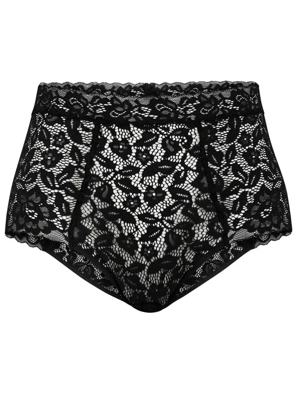 BLACK POLYAMIDE BRIEFS made by Lord & Taylor