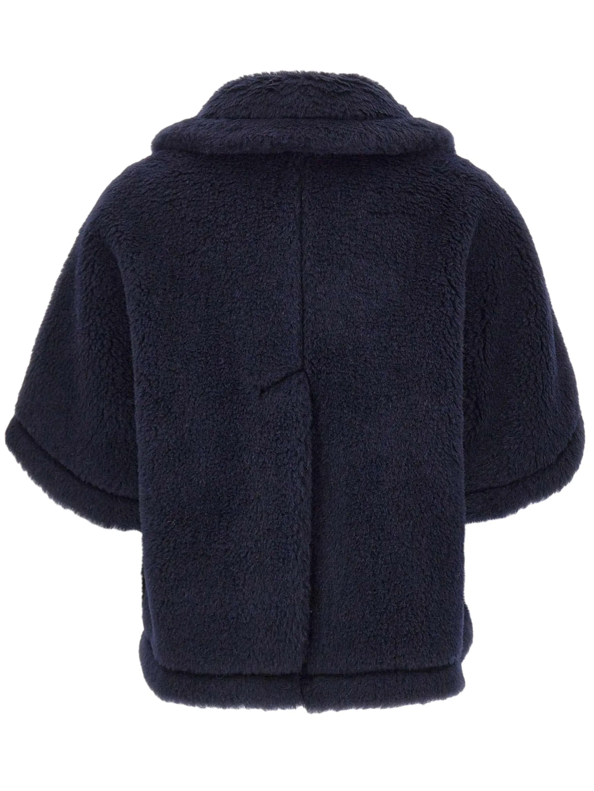 BLUE SILK WOOL COAT sold by Lord & Taylor product image thumbnail 2
