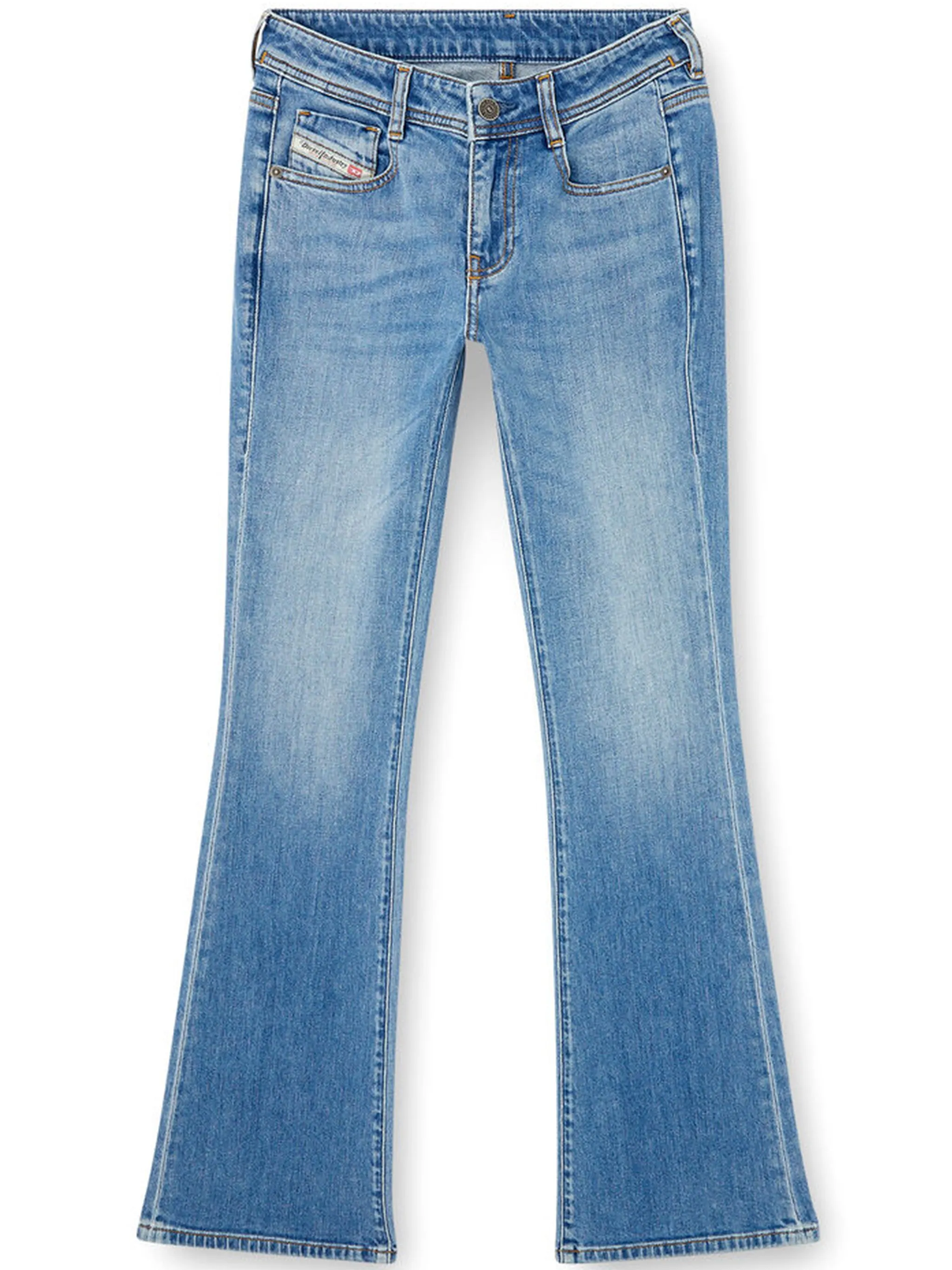 BLUE COTTON ELASTANE FLARED JEANS sold by Lord & Taylor