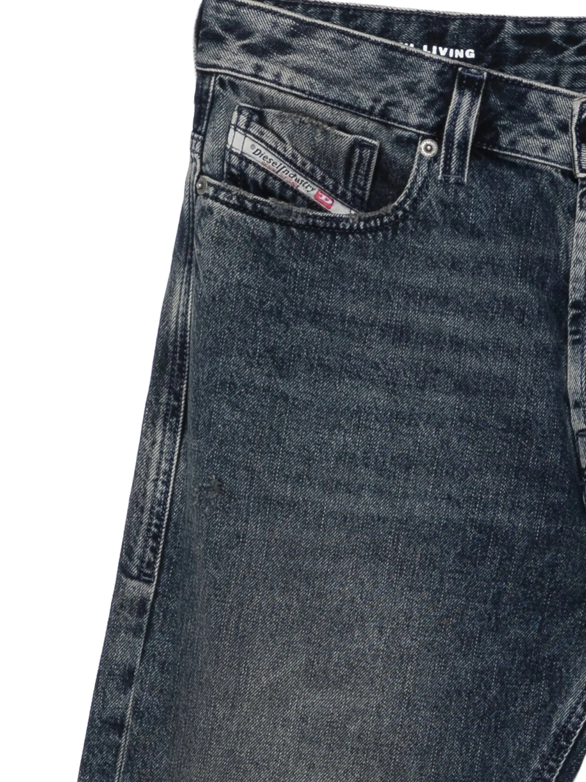 BLUE COTTON WIDE LEG JEANS sold by Lord & Taylor product image thumbnail 3