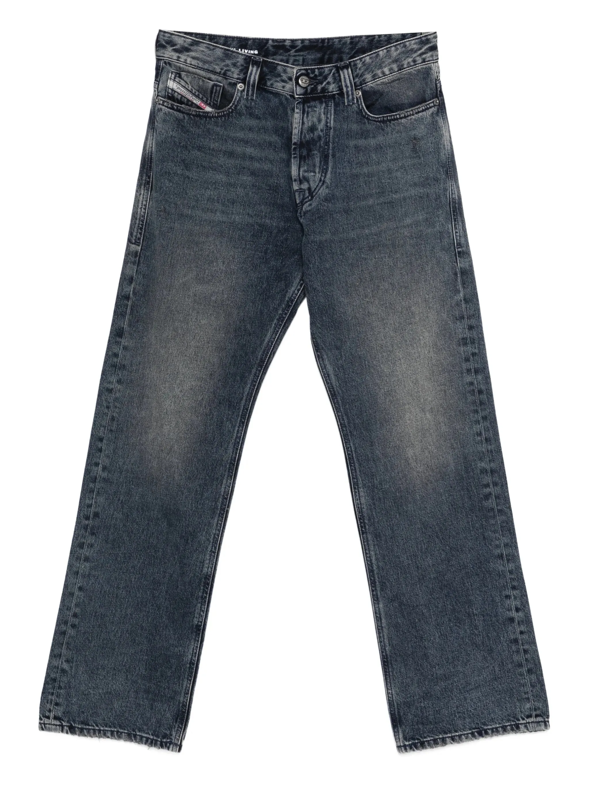 BLUE COTTON WIDE LEG JEANS sold by Lord & Taylor