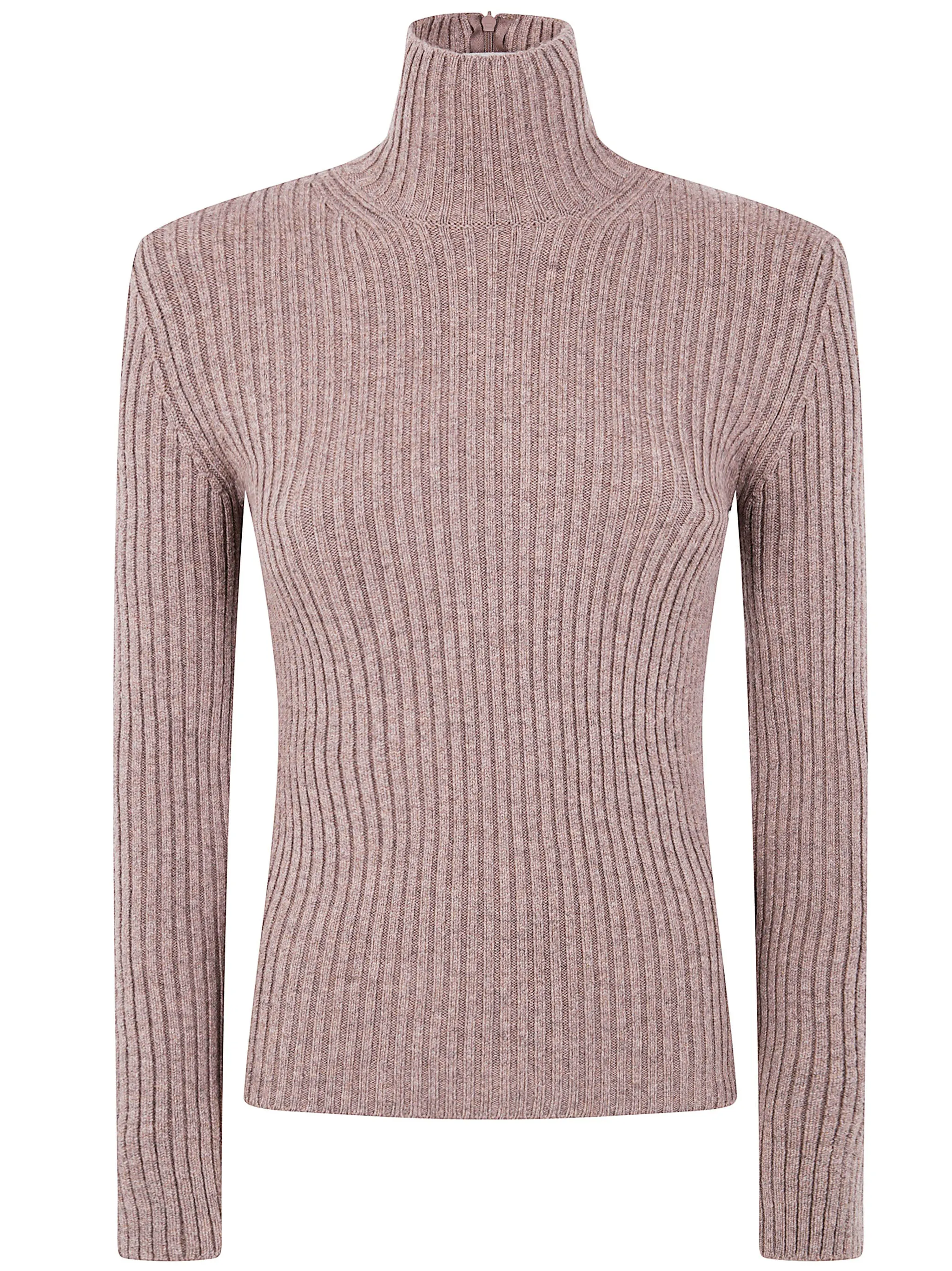 BROWN WOOL CASHMERE TURTLE NECK sold by Lord & Taylor product image thumbnail 5