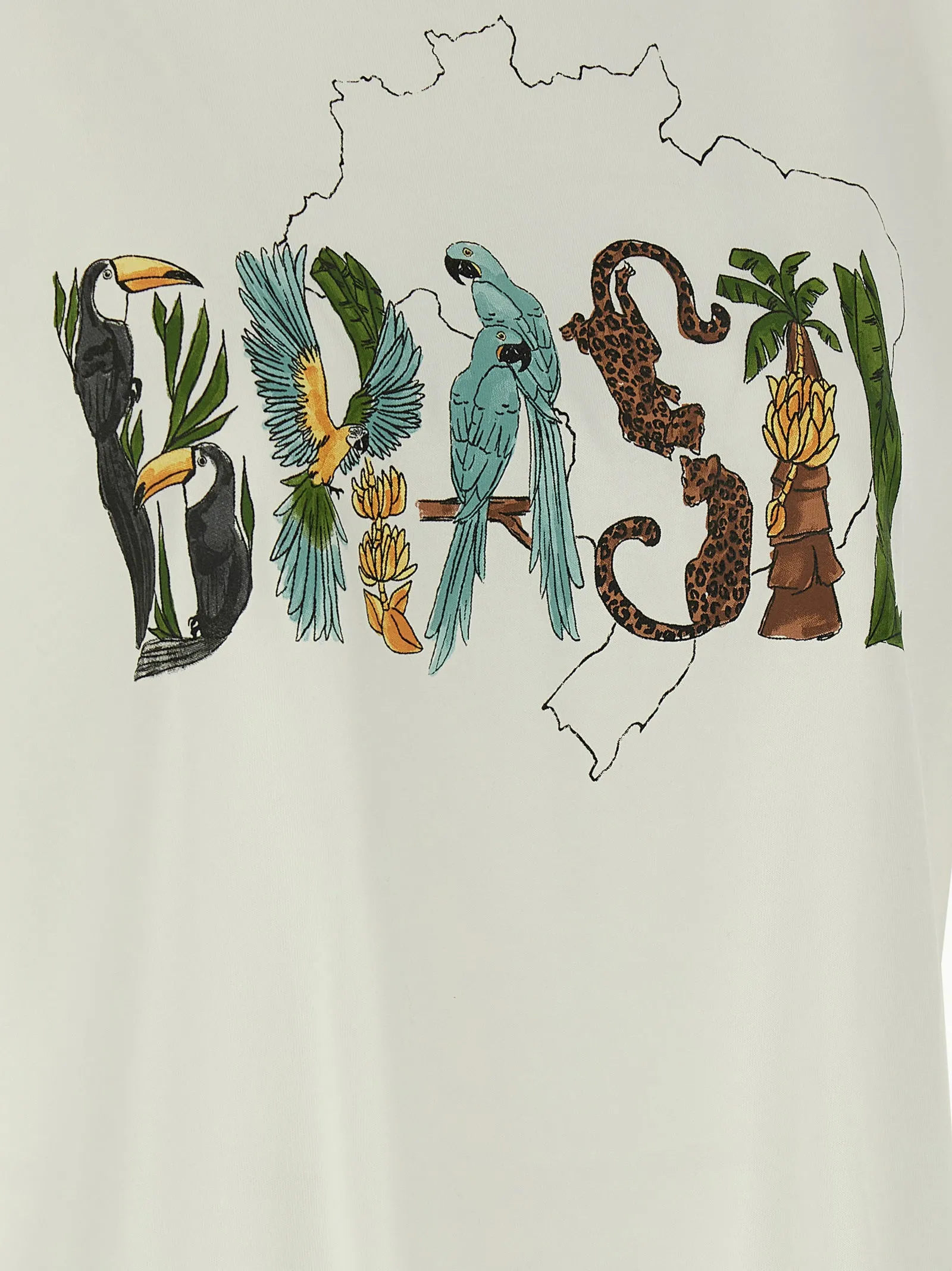 'Off-White Brasil' T-shirt sold by Lord & Taylor product image thumbnail 4