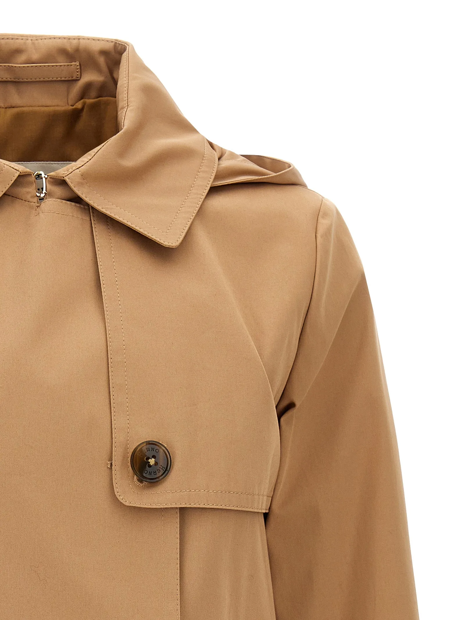 'Dean' short trench coat sold by Lord & Taylor product image thumbnail 3