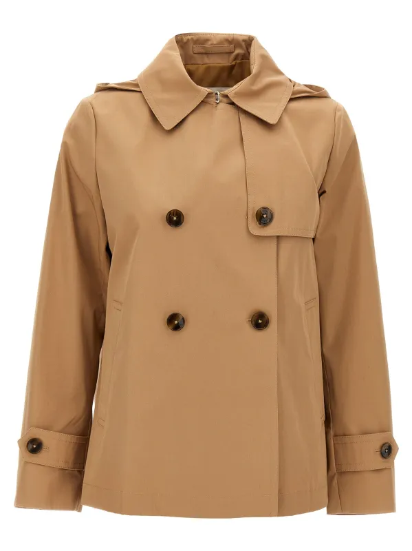 'Dean' short trench coat made by Herno
