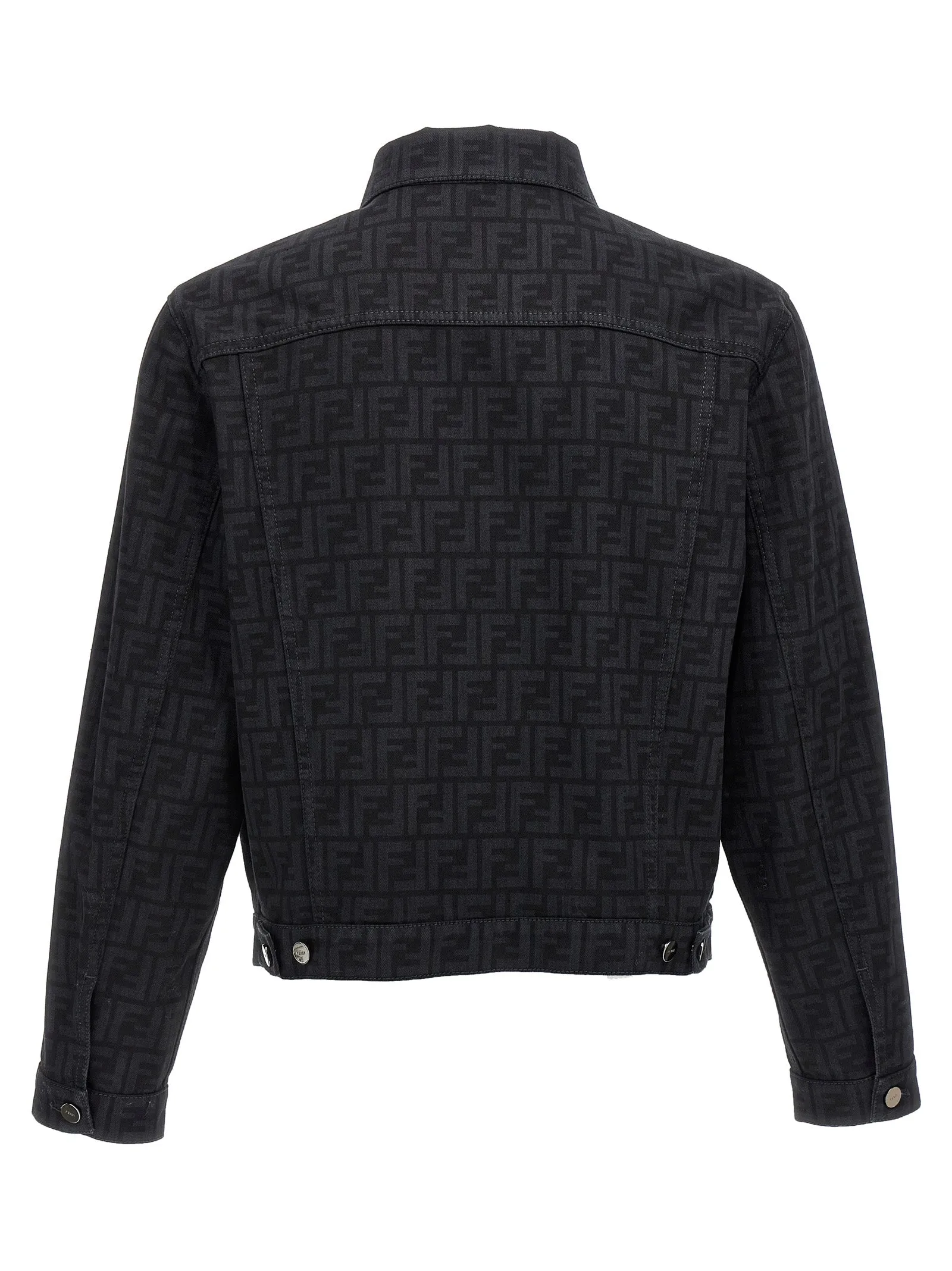 'FF' denim jacket sold by Lord & Taylor product image thumbnail 2