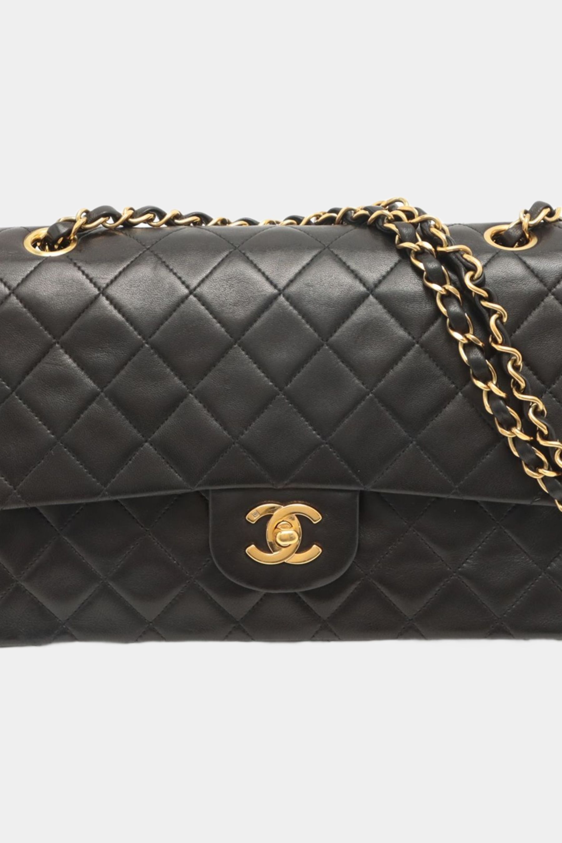 Matelasse Double Flap Double Chain Bag sold by Lord & Taylor