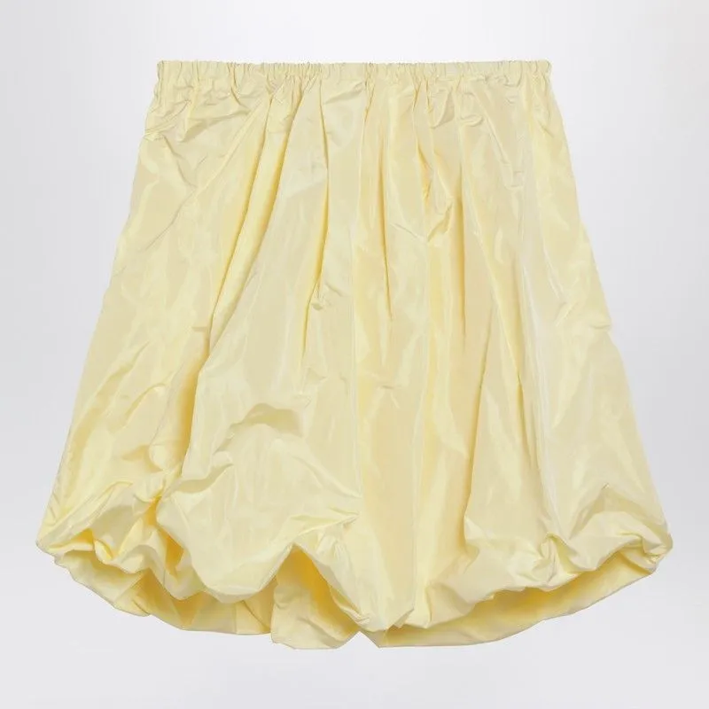 CREAMCOLOURED TECHNICAL TAFFETA SKIRT sold by Lord & Taylor
