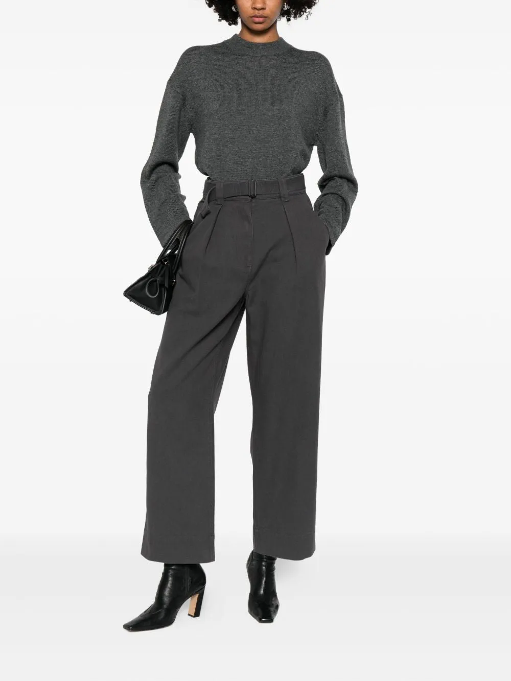 CREW NECK SWEATER IN CASHMERE WOOL sold by Lord & Taylor product image thumbnail 3