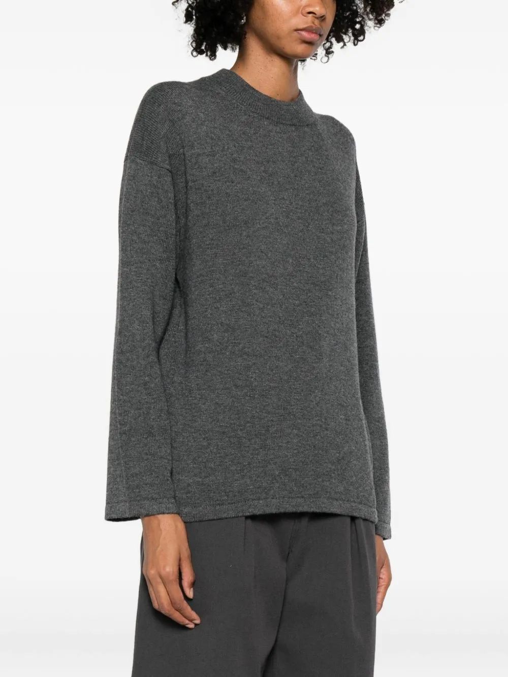 CREW NECK SWEATER IN CASHMERE WOOL sold by Lord & Taylor product image thumbnail 5