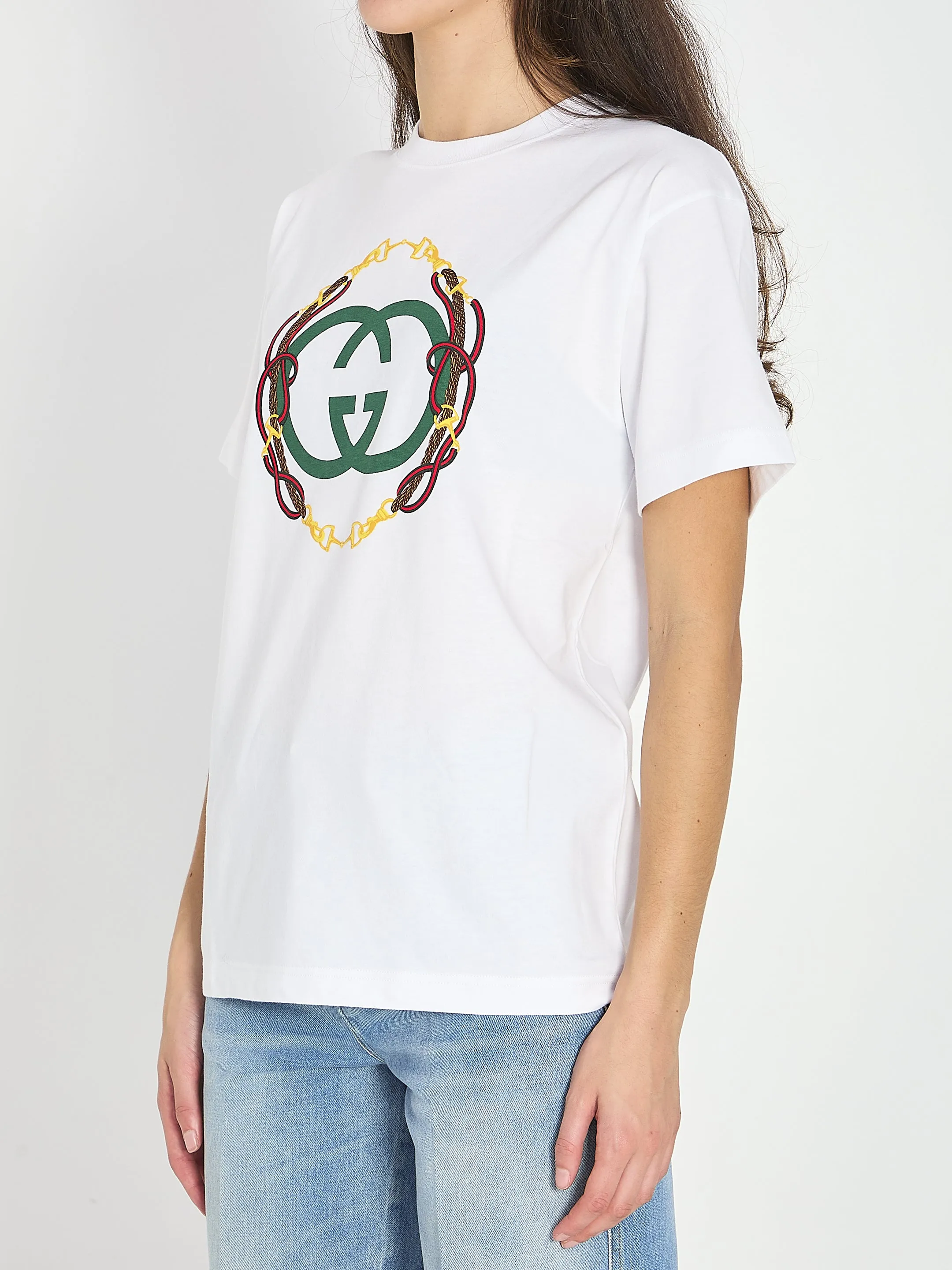 COTTON JERSEY T-SHIRT WITH PRINT sold by Lord & Taylor product image thumbnail 2