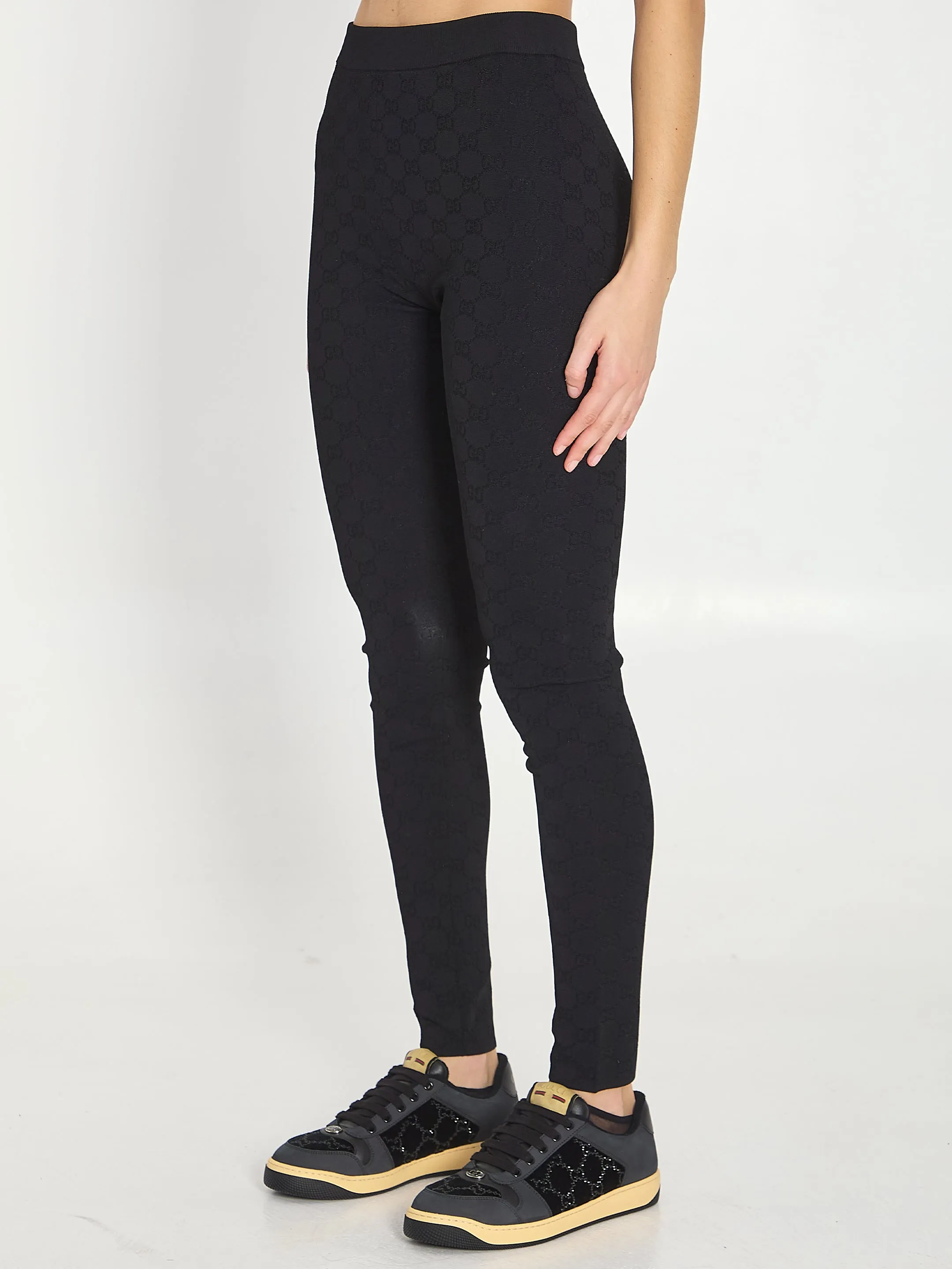 GG JACQUARD ELASTIC LEGGINGS sold by Lord & Taylor product image thumbnail 2
