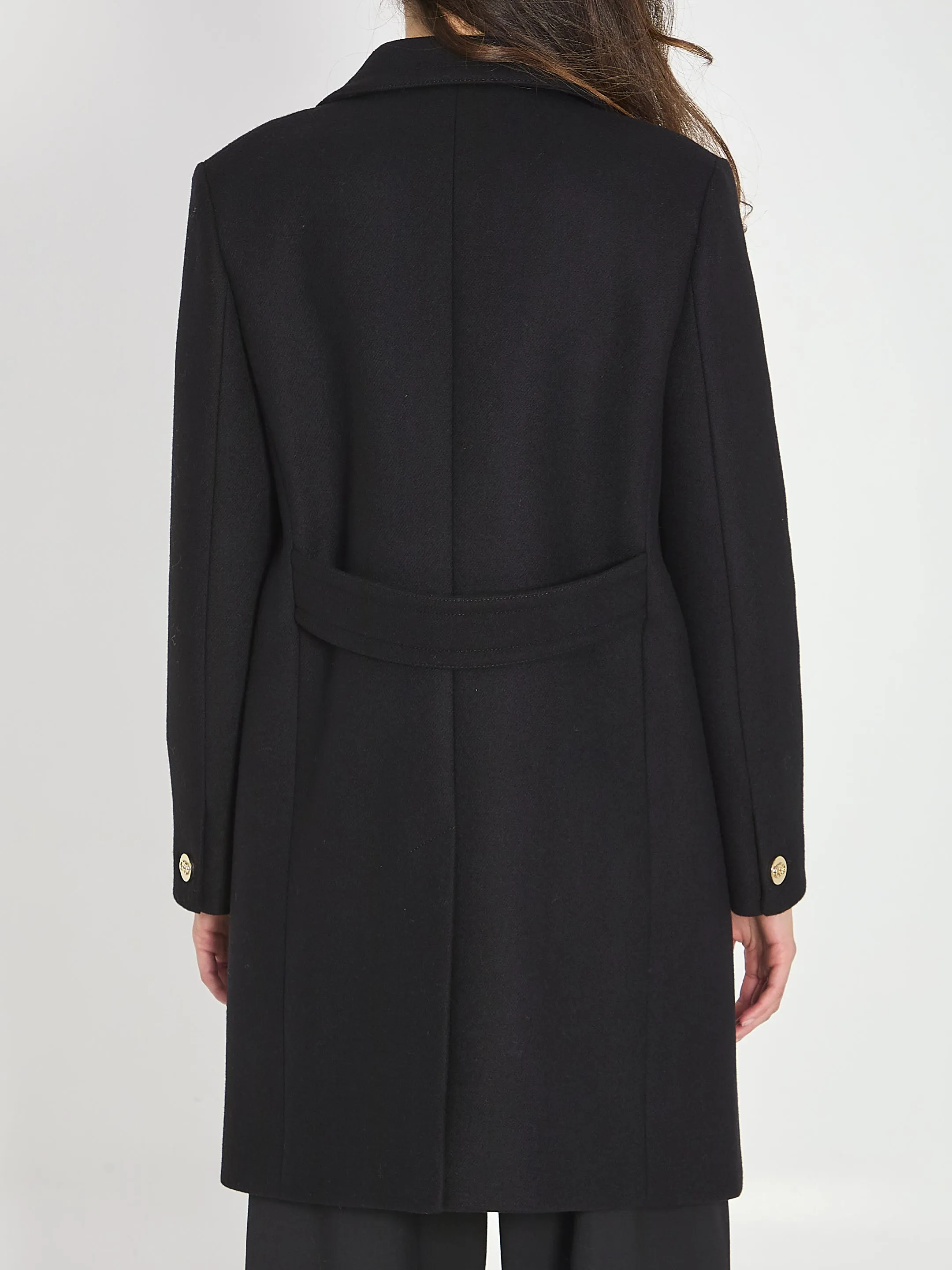 WOOL BATAVIA COAT WITH PATCH sold by Lord & Taylor product image thumbnail 4