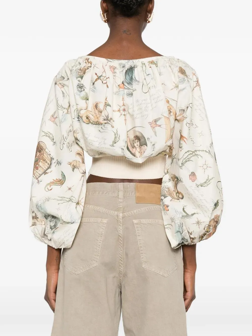 PRINTED BLOUSE sold by Lord & Taylor product image thumbnail 4