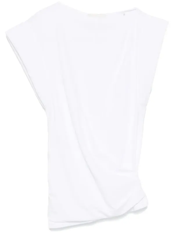 WHITE MAISAN SS T-SHIRT WIDE NECK made by Isabel Marant