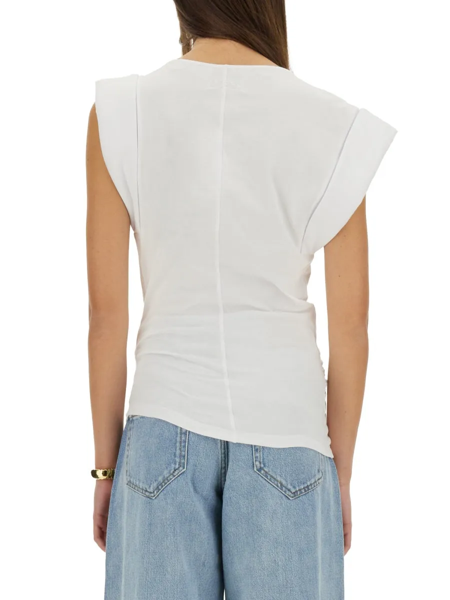 WHITE MAISAN SS T-SHIRT WIDE NECK sold by Lord & Taylor product image thumbnail 5