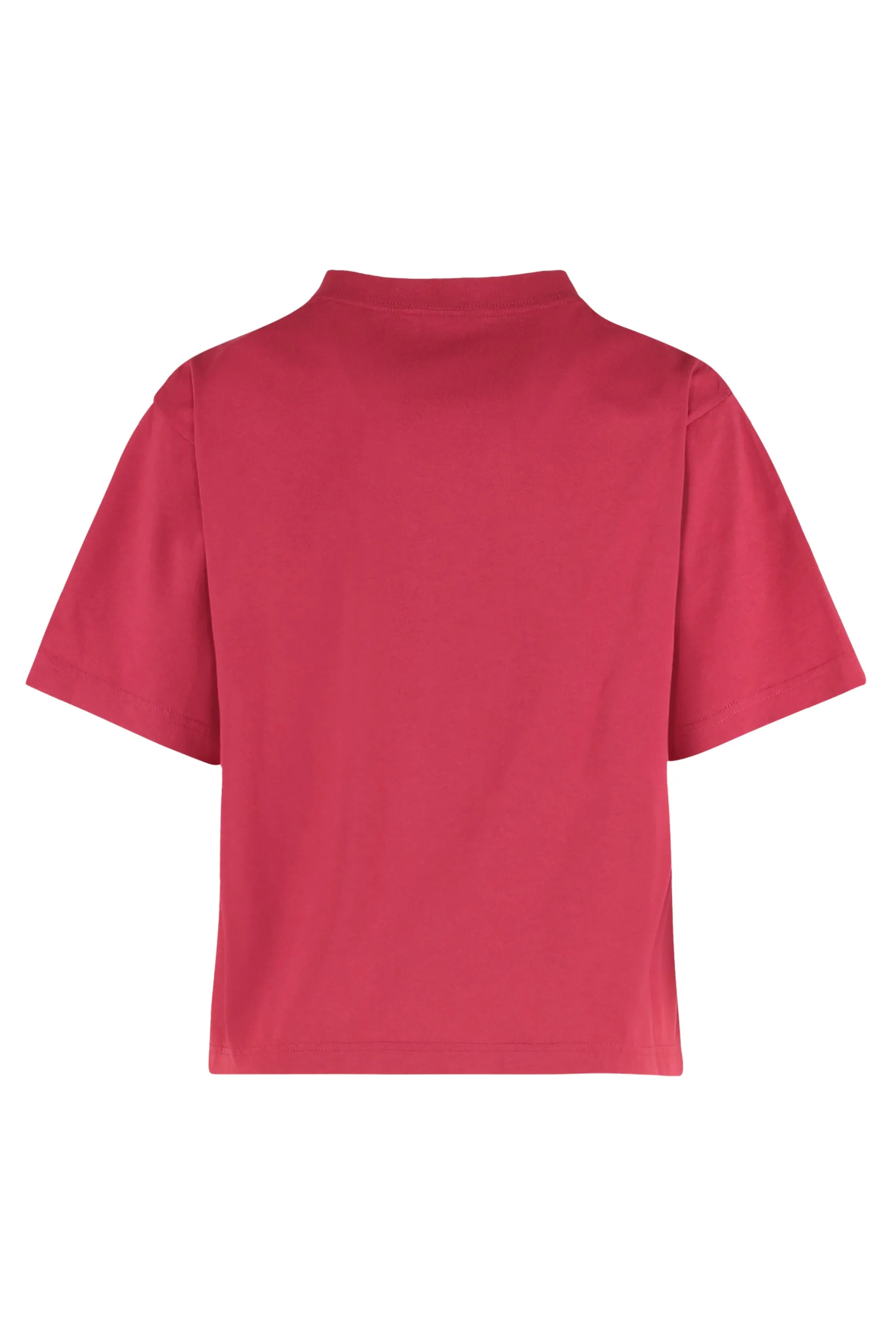 RED SS T-SHIRT BLACK EMBROIDERED LOGO sold by Lord & Taylor product image thumbnail 2