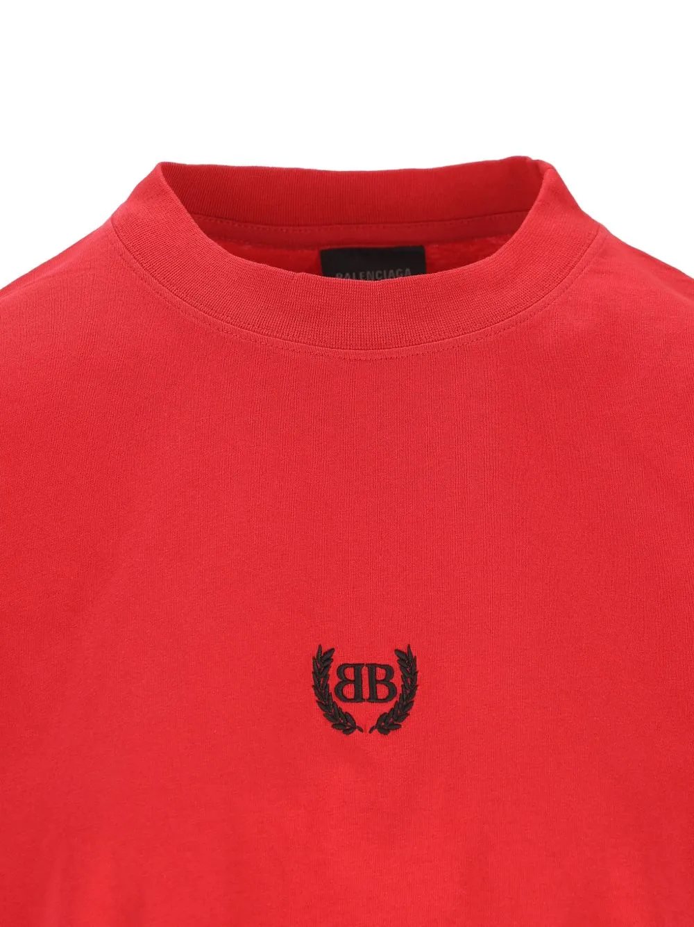 RED SS T-SHIRT BLACK EMBROIDERED LOGO sold by Lord & Taylor product image thumbnail 3
