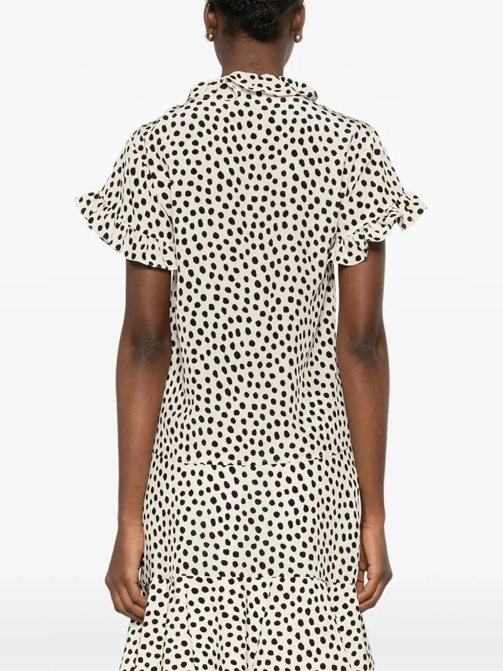 BEIGE SS TOP BLACK POLKA DOTS sold by Lord & Taylor product image thumbnail 5