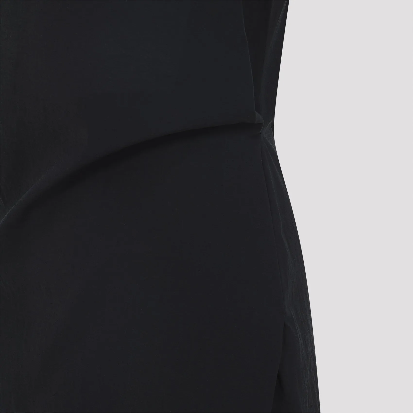BLACK SLEEVELESS DRAP MAXI DRESS sold by Lord & Taylor product image thumbnail 5