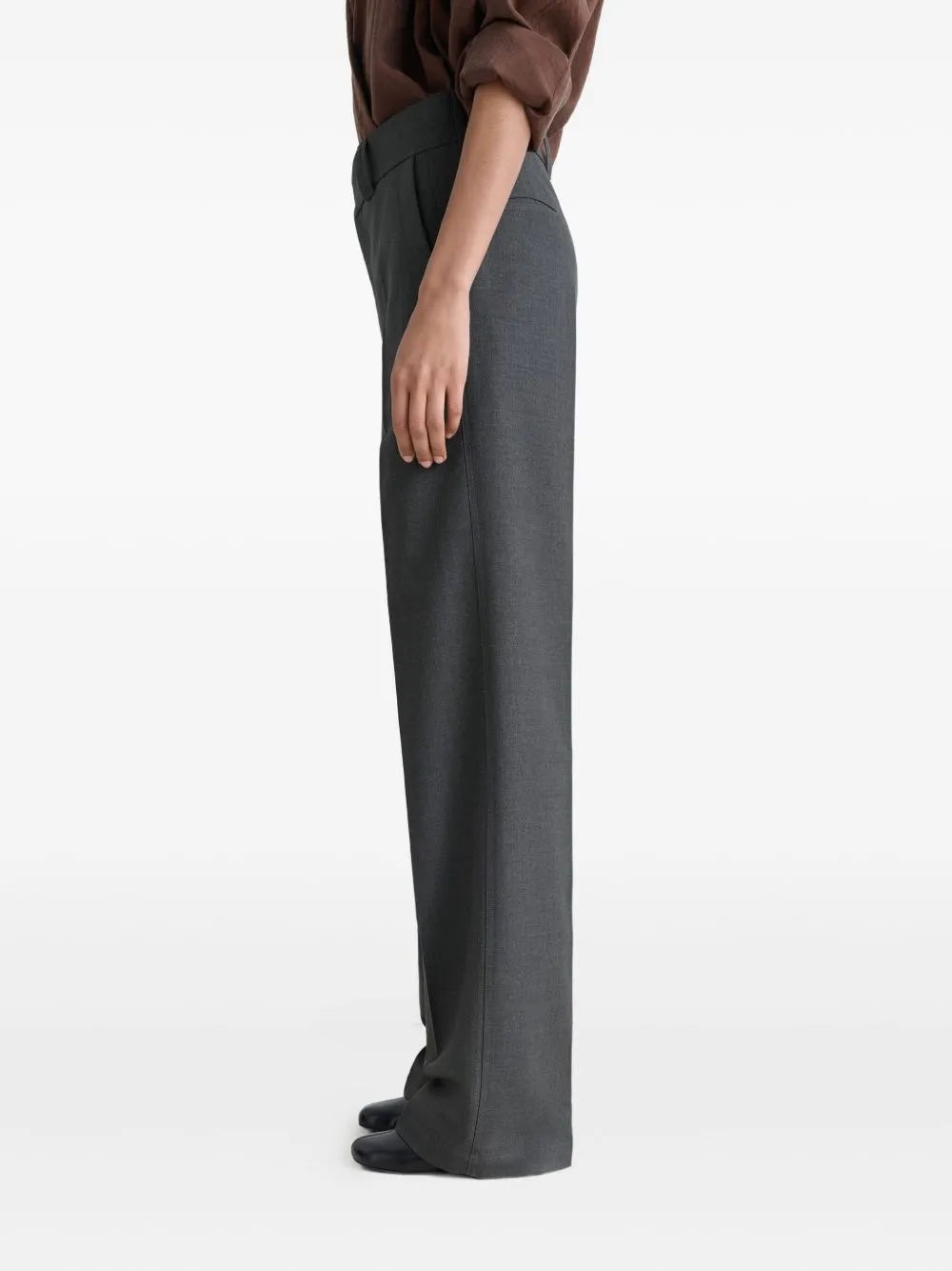 ANTHRACITE TAILORED TROUSERS STRAIGHT LEG sold by Lord & Taylor product image thumbnail 4