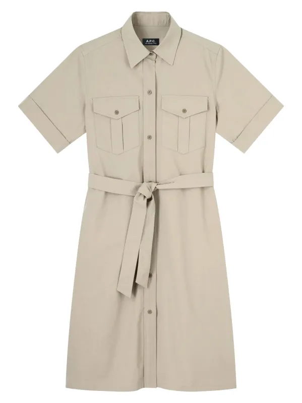 EVY STRAIGHT CUT COTTON DRESS sold by Lord & Taylor