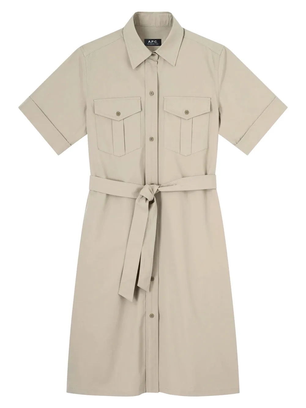 EVY STRAIGHT CUT COTTON DRESS sold by Lord & Taylor