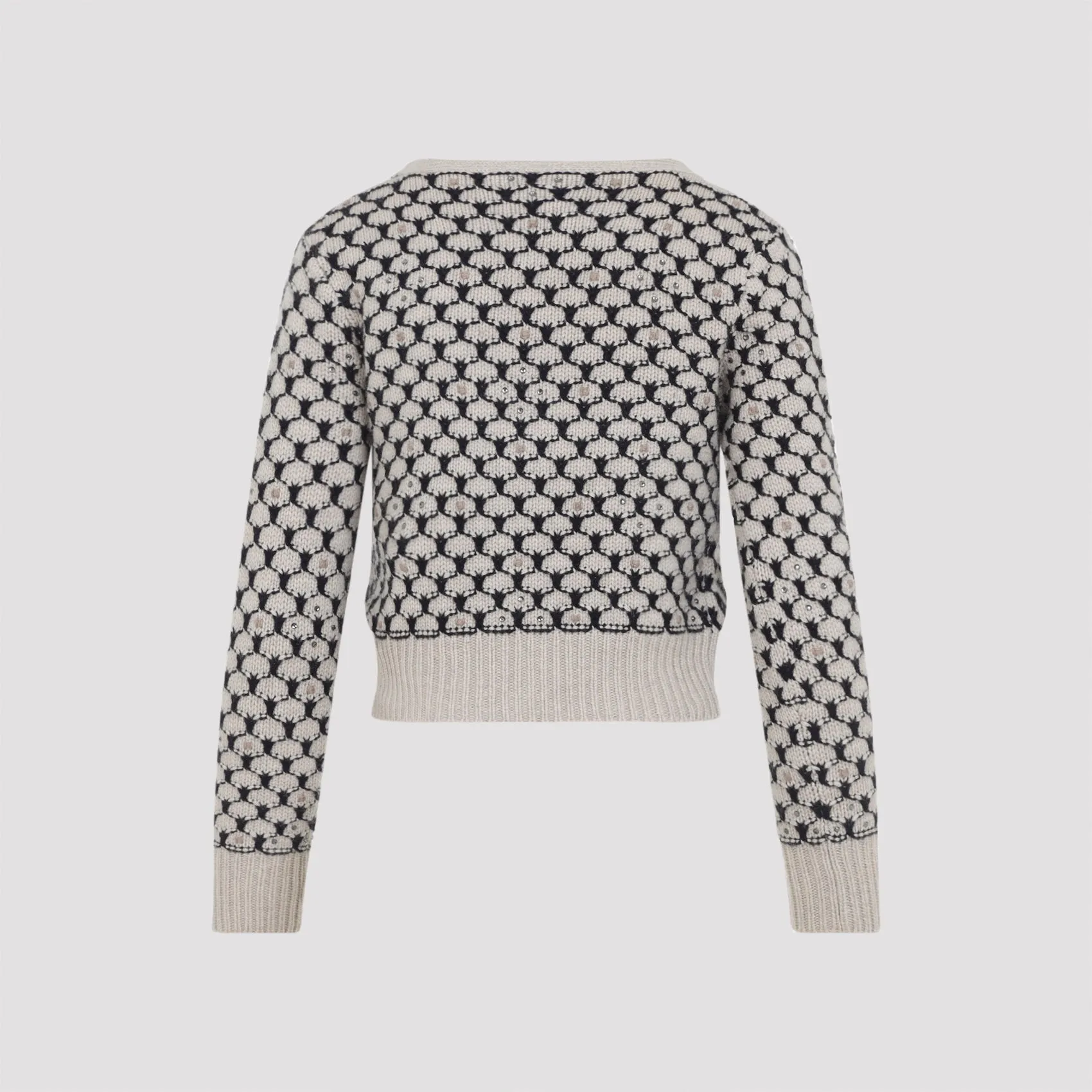 BEIGE MASTRO WOOL AND CASHMERE CARDIGAN sold by Lord & Taylor product image thumbnail 3