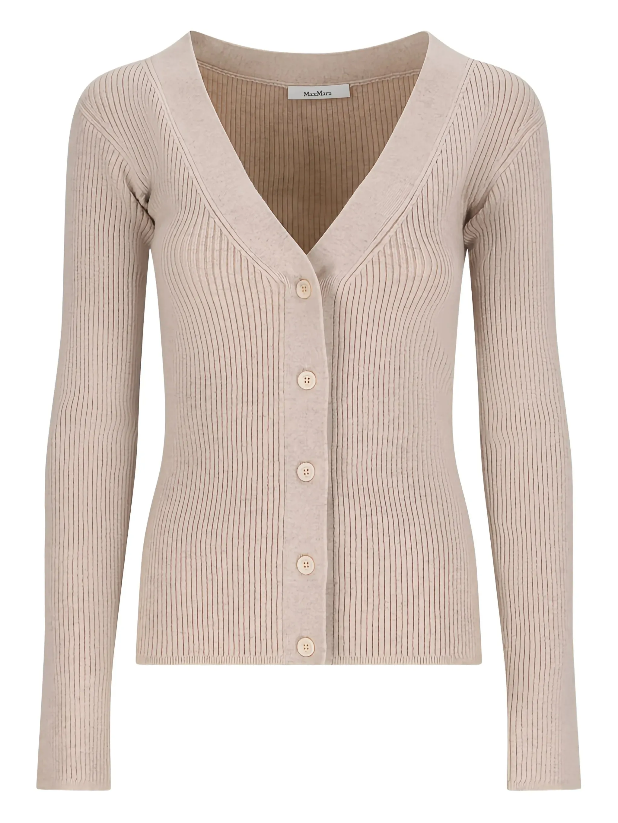 BEIGE GIOIOSA WOOL CARDIGAN sold by Lord & Taylor