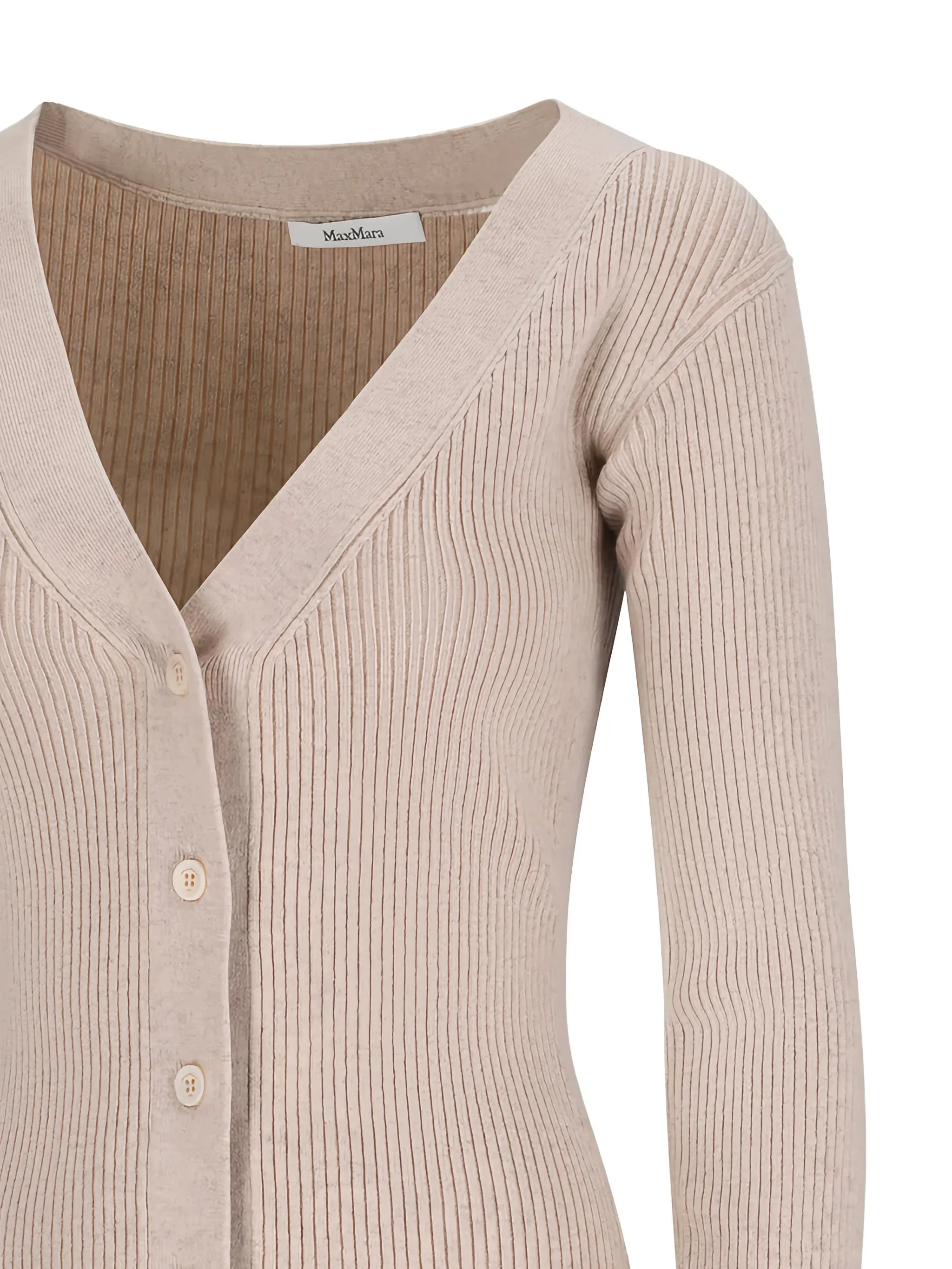BEIGE GIOIOSA WOOL CARDIGAN sold by Lord & Taylor product image thumbnail 3