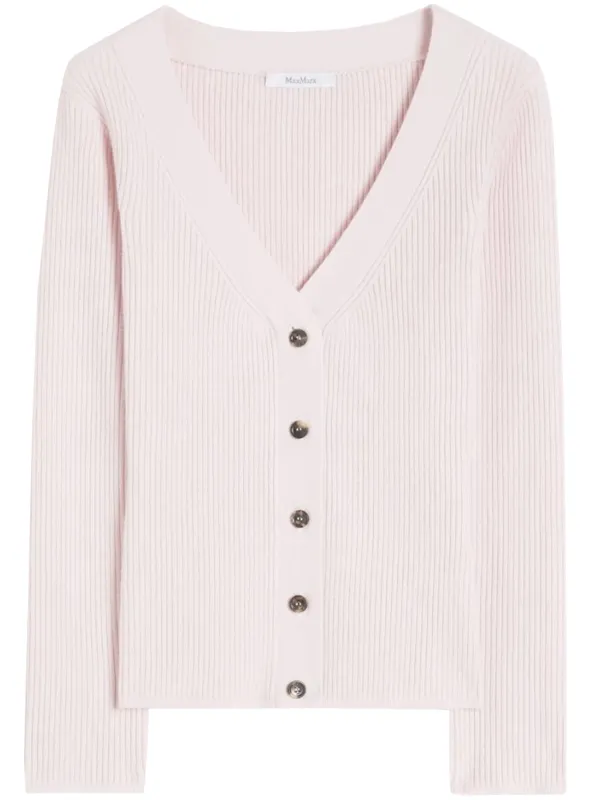 PINK GIOIOSA WOOL CARDIGAN made by MaxMara