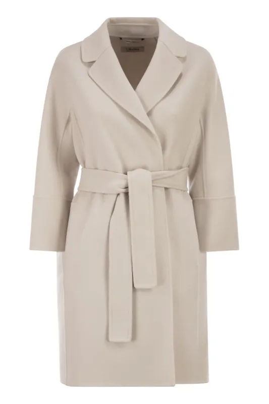 WHITE ARONA VIRGIN WOOL COAT made by Lord & Taylor