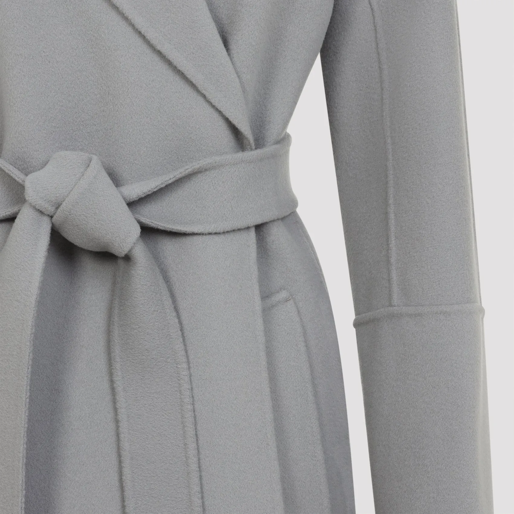 GREY ELISA VIRGIN WOOL COAT sold by Lord & Taylor product image thumbnail 4