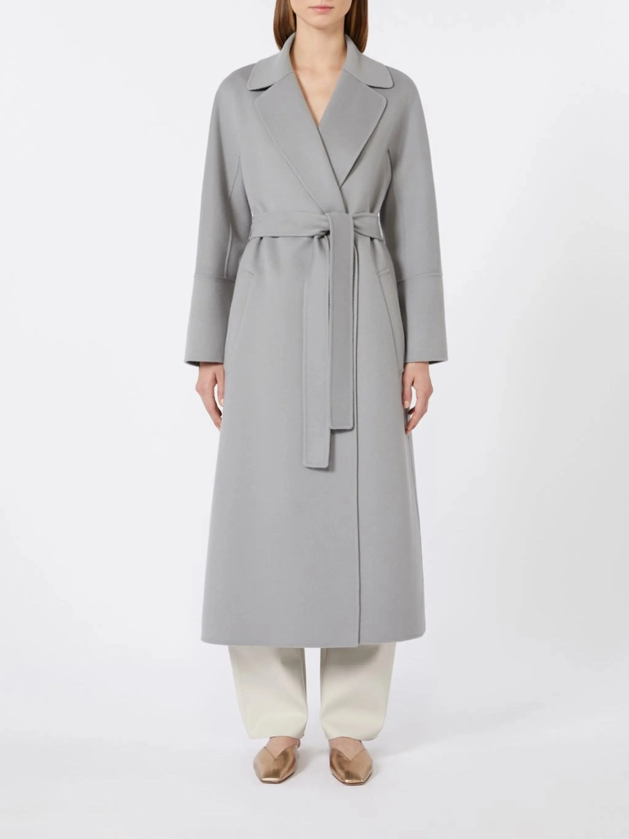 GREY ELISA VIRGIN WOOL COAT sold by Lord & Taylor product image thumbnail 2