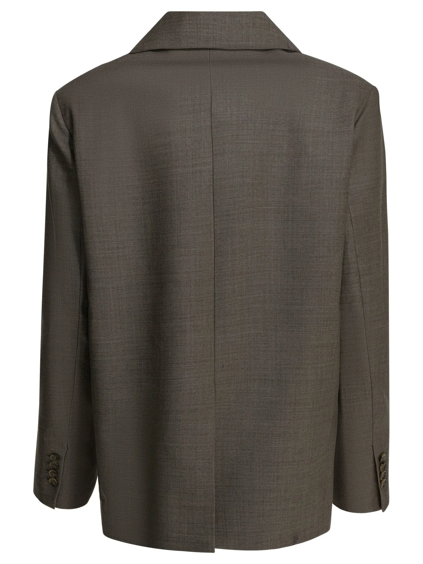 BROWN VIRGIN WOOL JACKET sold by Lord & Taylor product image thumbnail 2