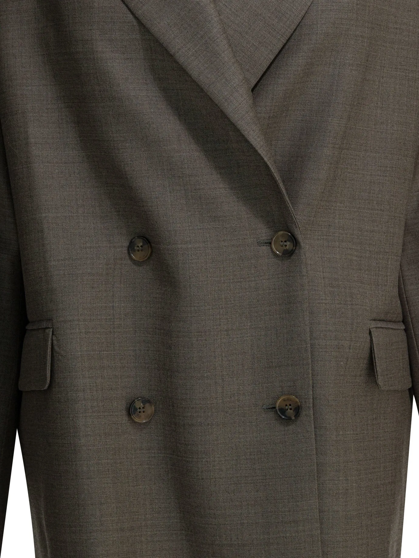 BROWN VIRGIN WOOL JACKET sold by Lord & Taylor product image thumbnail 3