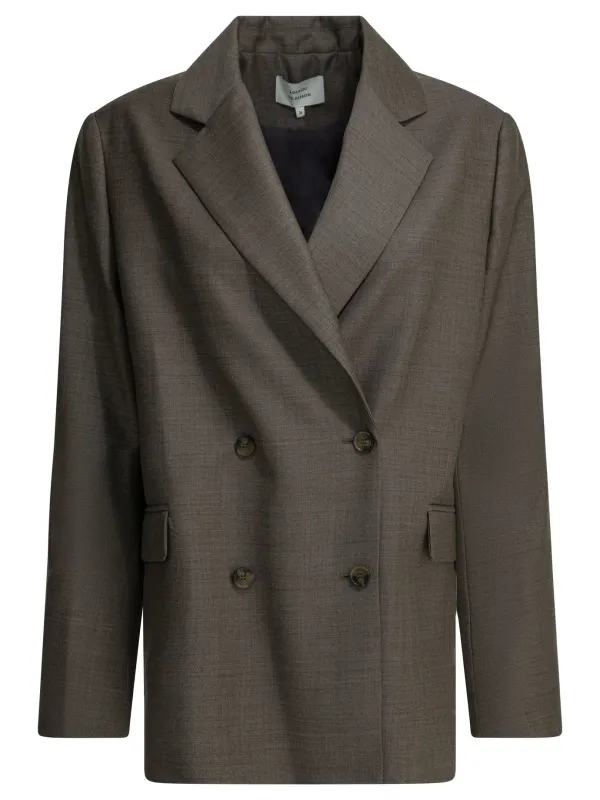 BROWN VIRGIN WOOL JACKET sold by Lord & Taylor