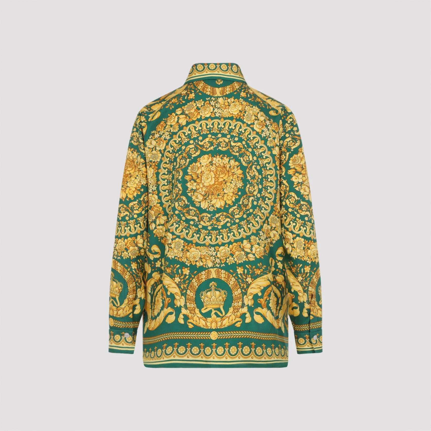 FORMAL SHIRT TWILL SILK FABRIC WITH "BAROQUE HERITAGE" PRINT sold by Lord & Taylor product image thumbnail 3