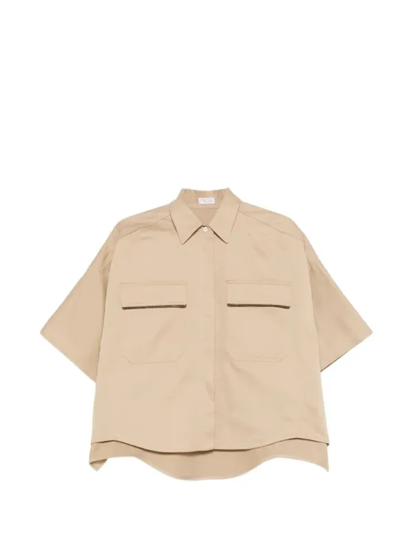 SAFARI OVERSIZED SHIRT made by Brunello Cucinelli